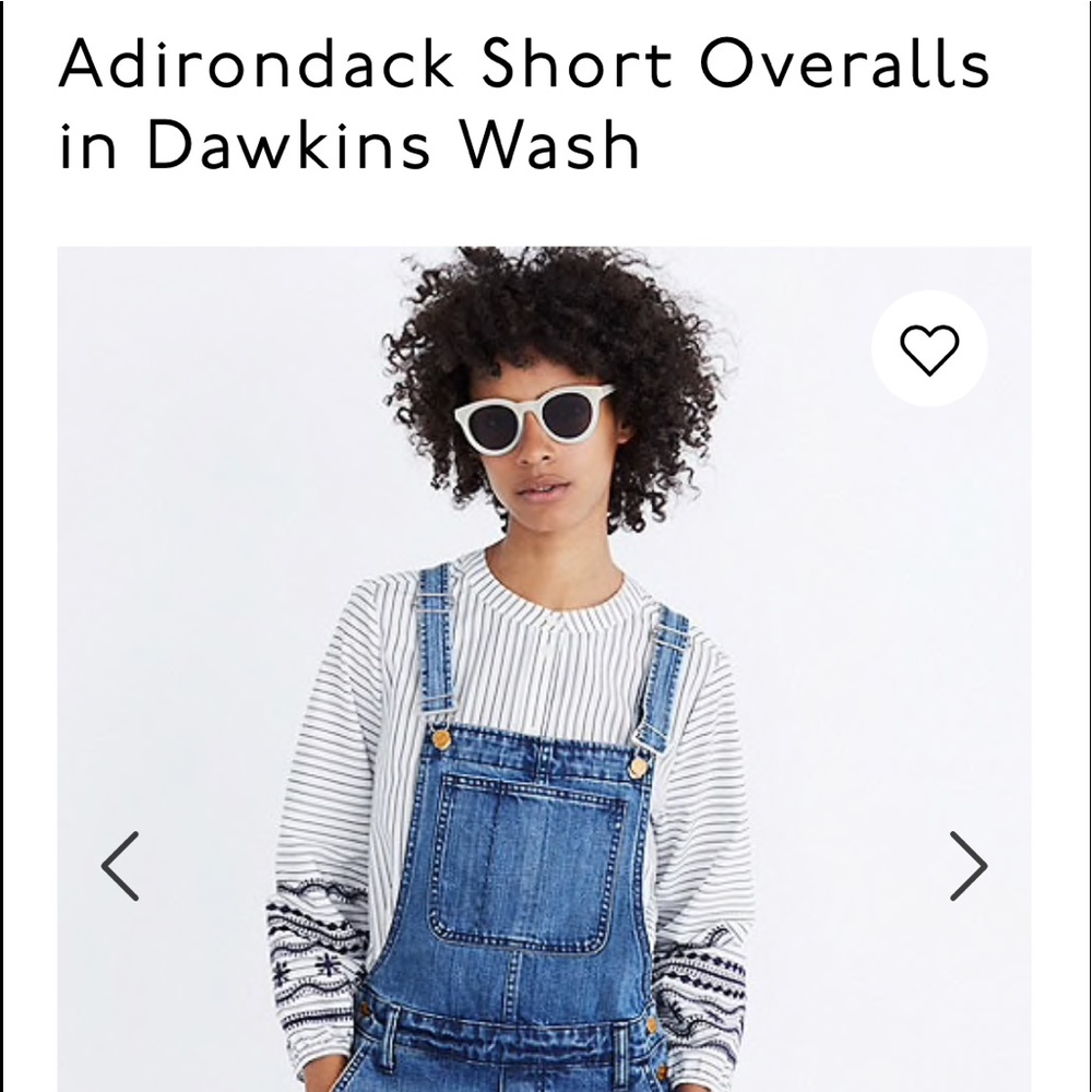 Madewell Jean Overalls